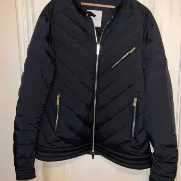 Monclear Gittaz down Biker jacket